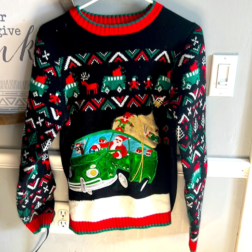 Ugly sweater!